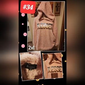 fuzzy blessed shirt women's